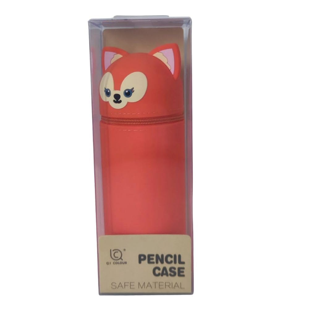 Silicone Kuromi Pencil Case Bag with Anti-Fall Suction Design