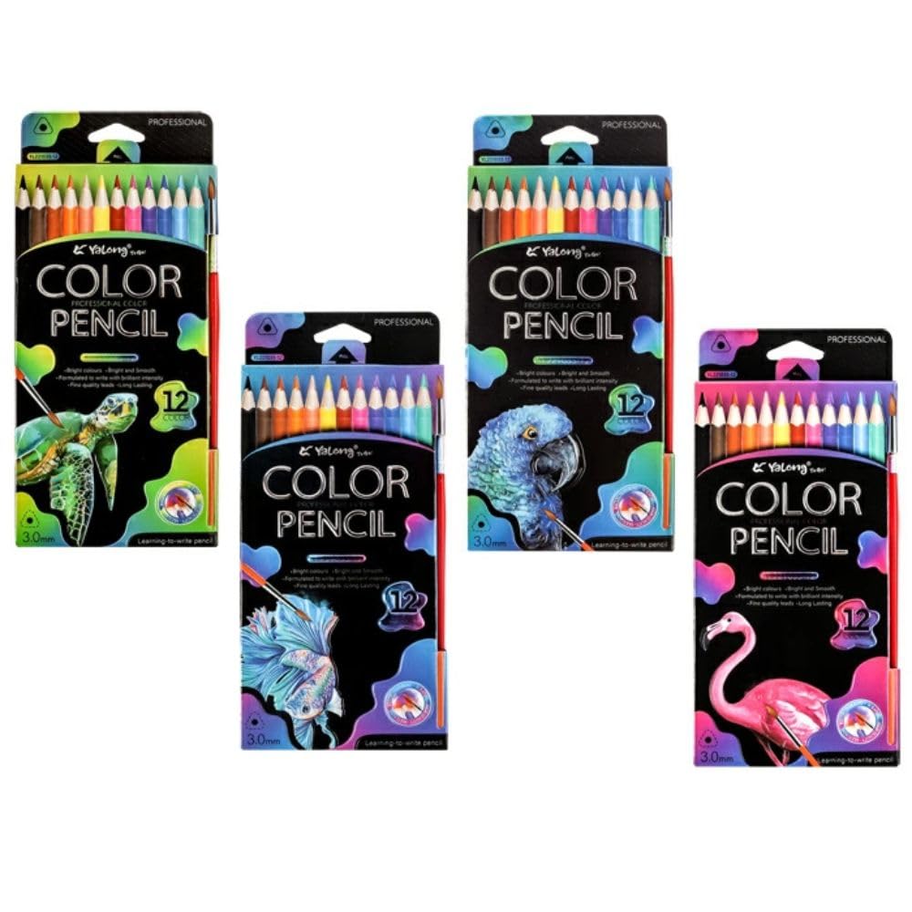 Premium Artists Color Pencils 12-Pack