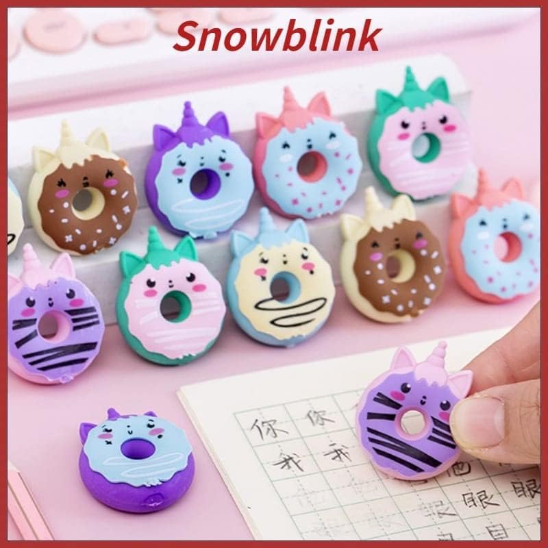 Cute Donut Shaped Erasers