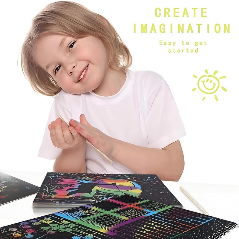 Scratch Art Book for Kids