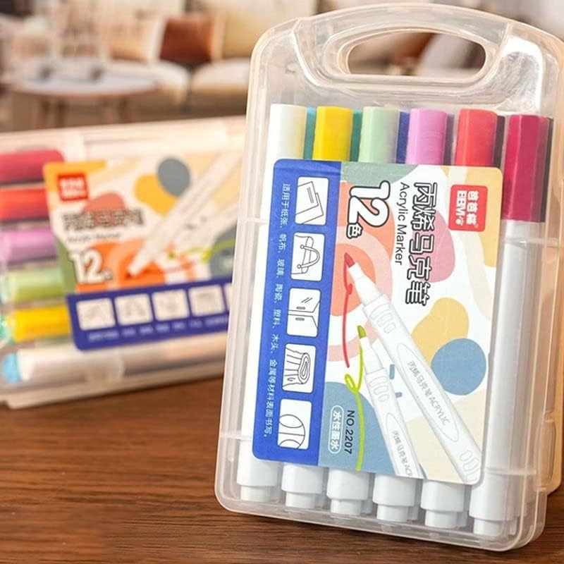 Acrylic Ink Marker Set (12 Shades)