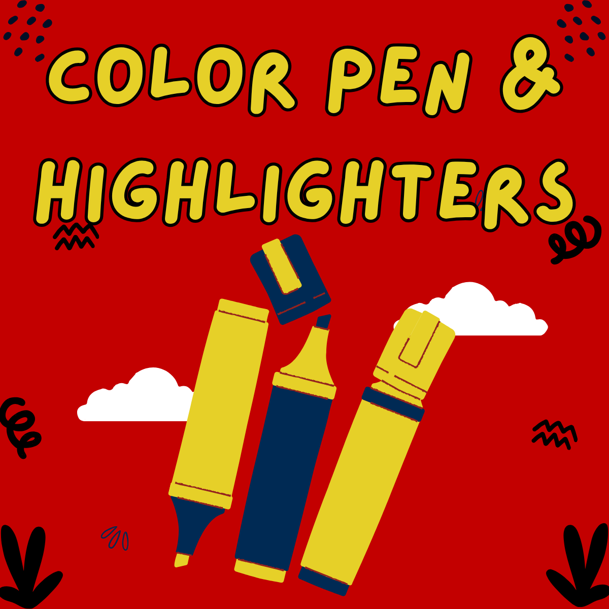 Color Pen & Highlighters