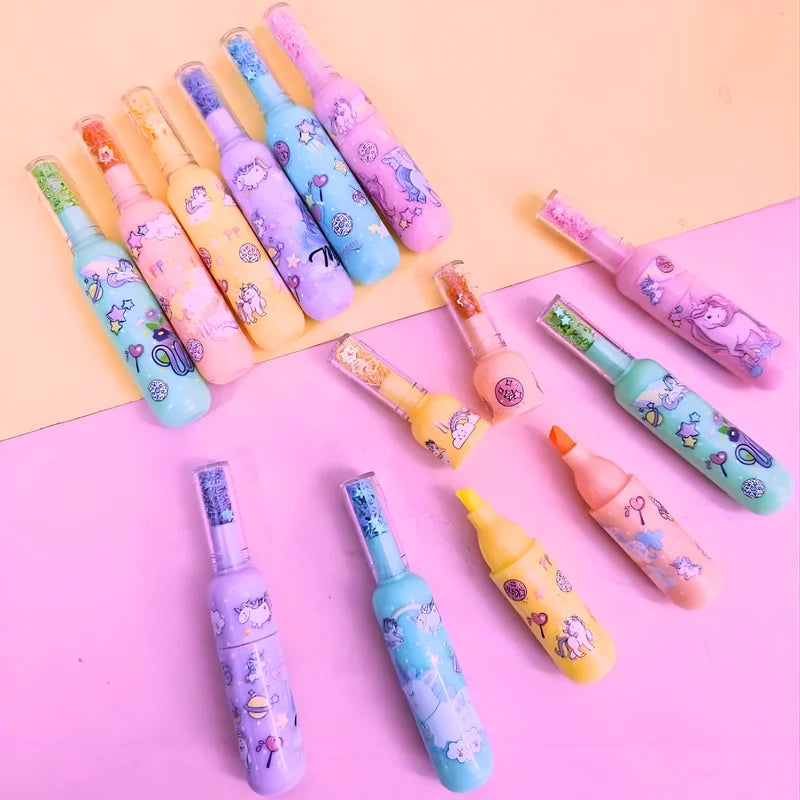 Unicorn Pastel Highlighters – Pack of 6