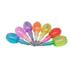 Colorful Cartoon Push Pencils with Replaceable Leads