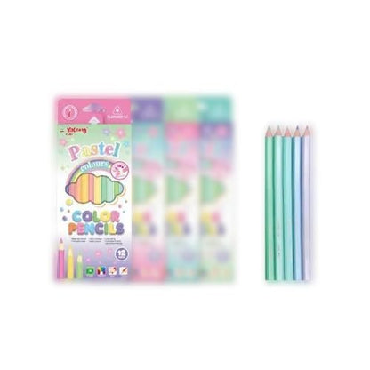 Pastel Colour Pencils (24 Premium Shades)