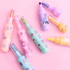 Unicorn Pastel Highlighters – Pack of 6