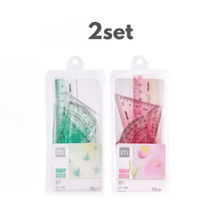 4-in-1 Gradient Geometry Scale Set (Pack of 2)