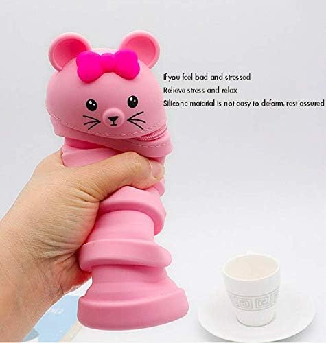 Kitty Expandable Silicone Storage Pouch