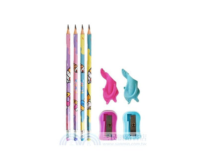 Cartoon Eraser Pencils – Pack of 12