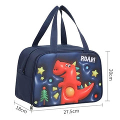 3D Cartoon Insulated Lunch Box + Organizer
