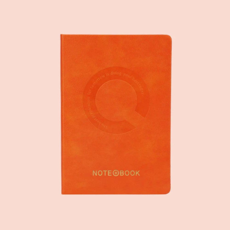 Premium Leather Cover Hardbound Notebook Diary A5