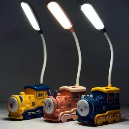 LED Train Desk Lamp with Pen Stand