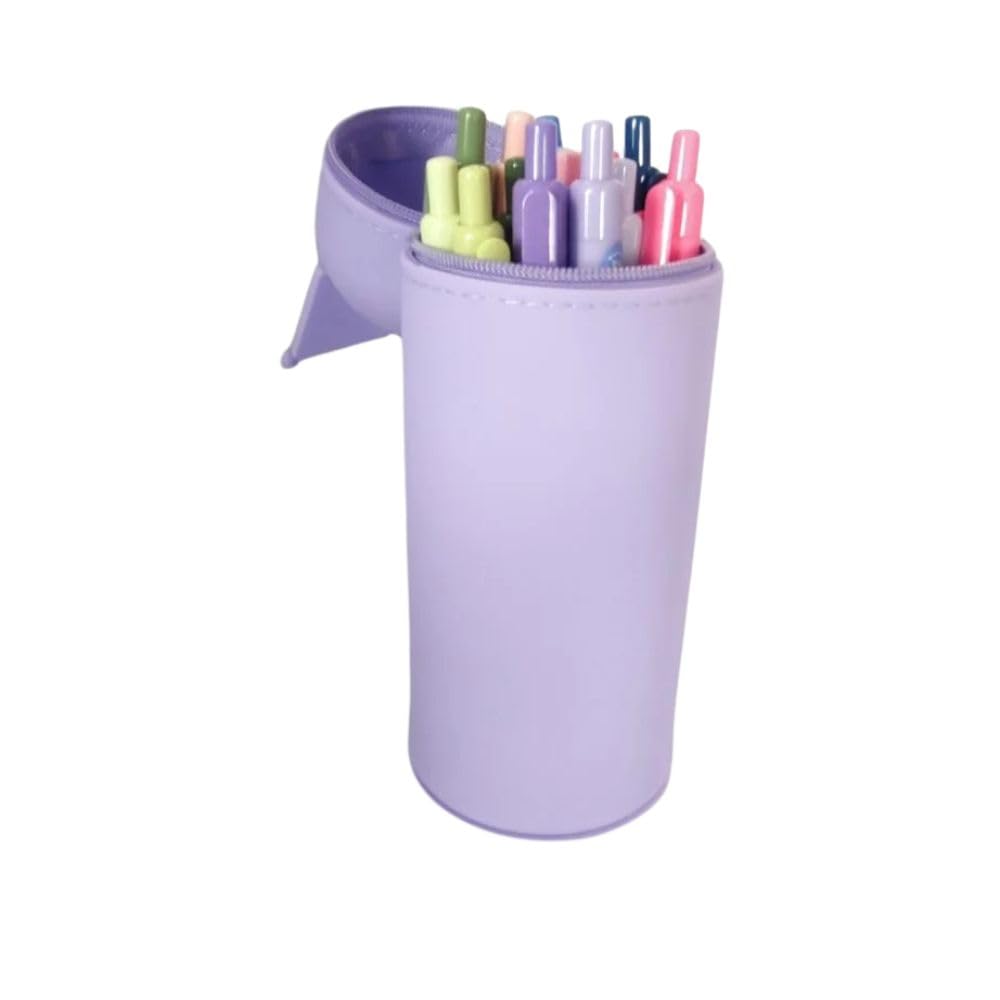 Silicone Kuromi Pencil Case Bag with Anti-Fall Suction Design