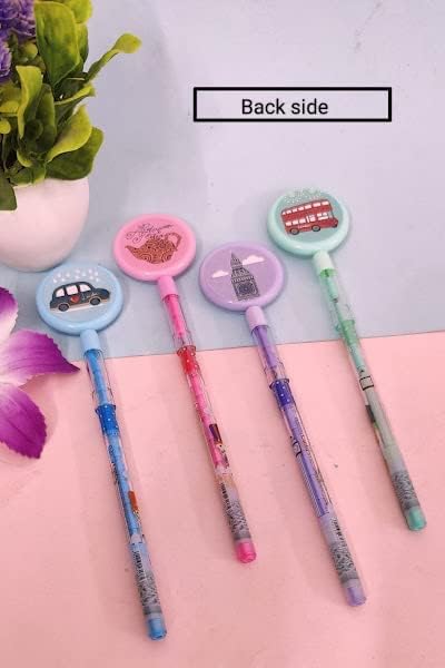 24-Color Triangle Wooden Colored Pencils Set in Pastel Colour