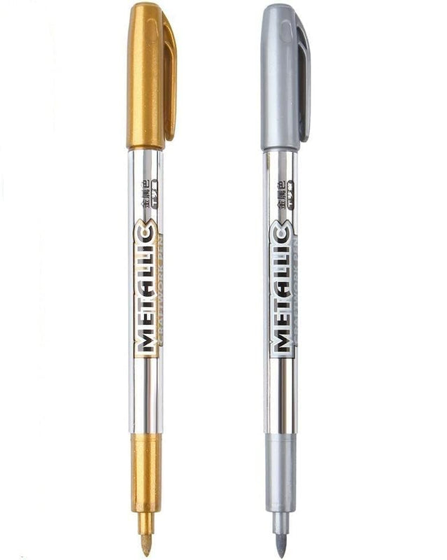 Metallic Marker Pens Set