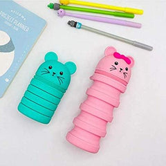 Kitty Expandable Silicone Storage Pouch