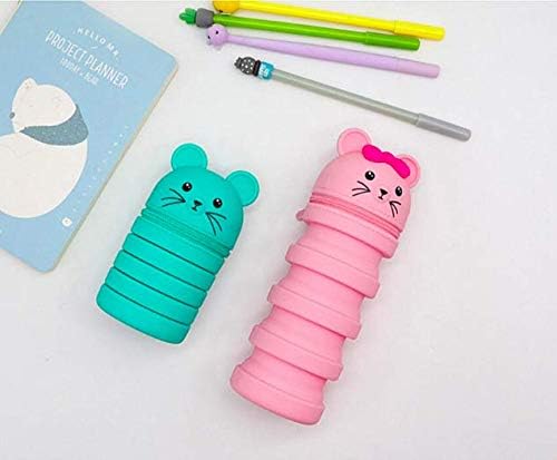 Kitty Expandable Silicone Storage Pouch