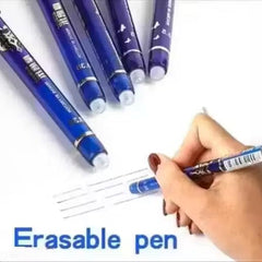 Erasable Gel Pens with Magic Eraser (Set of 12)