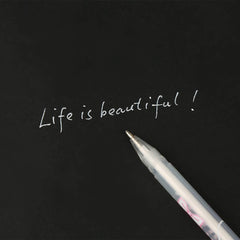 Glitter Gel Pens Set – Pack of 12