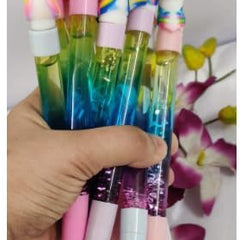 Unicorn Glitter Gel Pens Set (Blue)