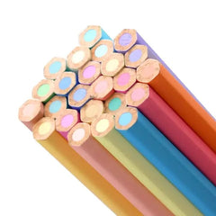Pastel Colour Pencils (24 Premium Shades)