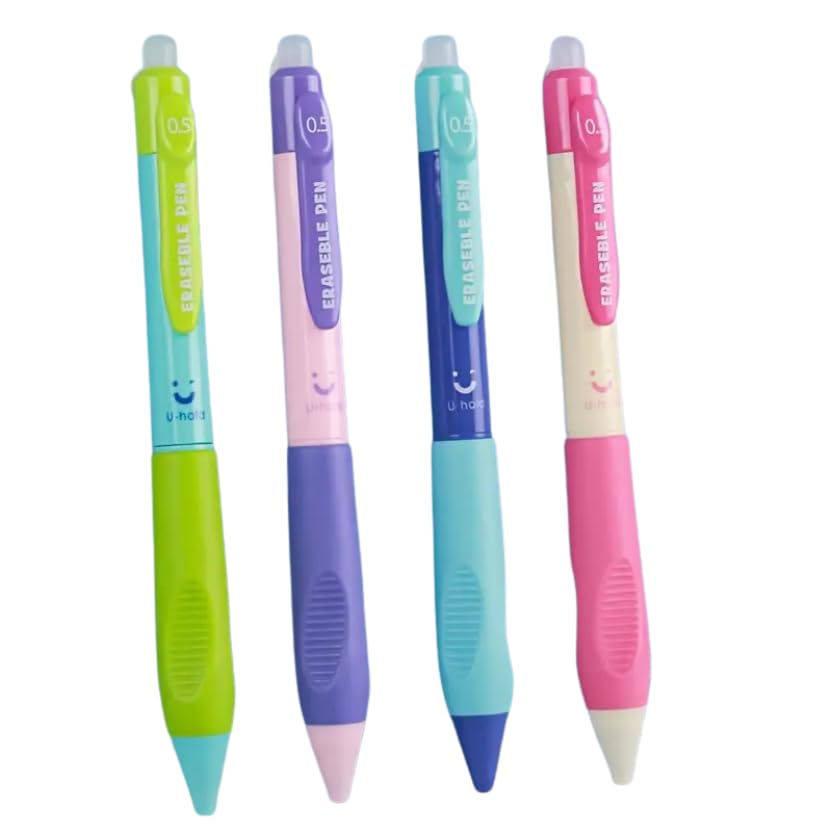 Erasable Gel Pens Set- Pack of 4