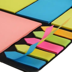Sticky Notes Set (210 Sheets, 4 Sizes)