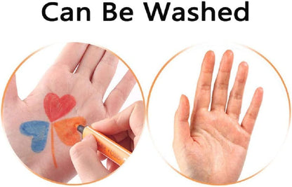 12-Color Watercolor Paint Set in Folding Box