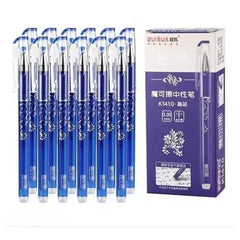 Erasable Gel Pens with Magic Eraser (Set of 12)