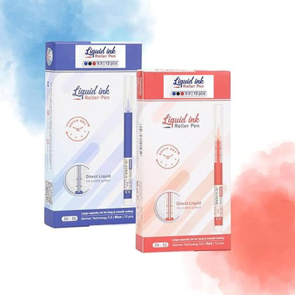 Rapid-Dry Liquid Ink Gel Pen – 0.5mm Fine Tip