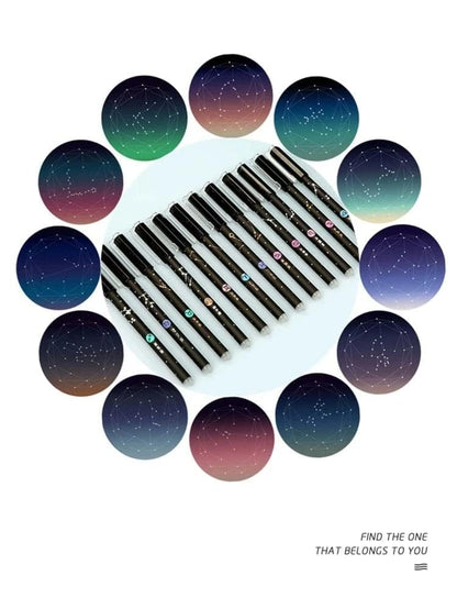 Erasable Gel Pen Set (12-Pack, Blue Ink)