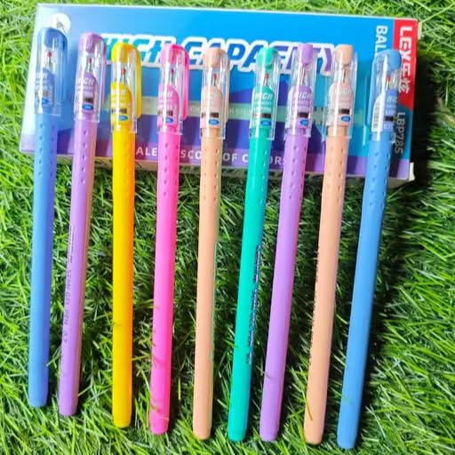 Aesthetic Gel Pen Set (12-Pack, Blue Ink)