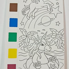 Unicorn Magic Drawing Doodle Book (12 Pages)