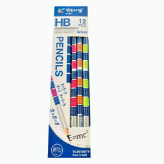 Wooden Graphite Pencil HB with Eraser