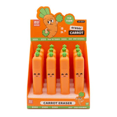 3D Carrot Push Eraser