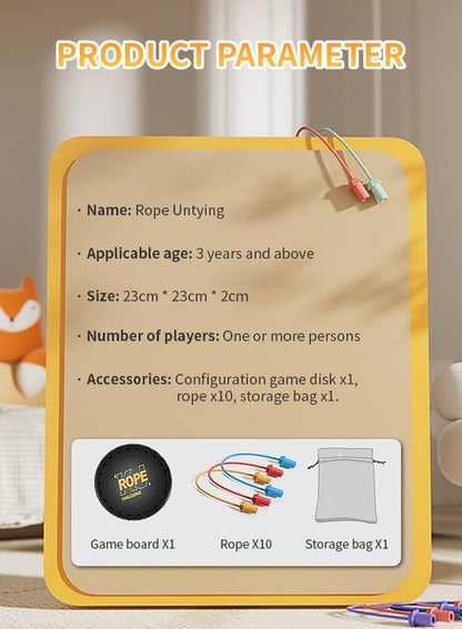 Rope Untying Challenge Puzzle