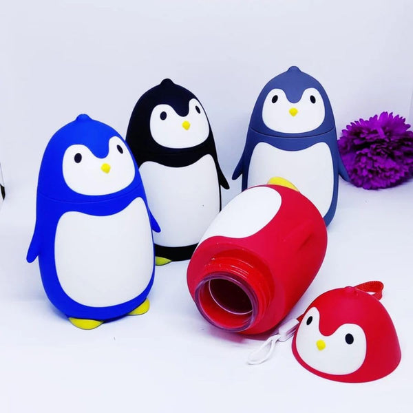 Kids Car-Shaped Water Bottle with Wheels & Strap