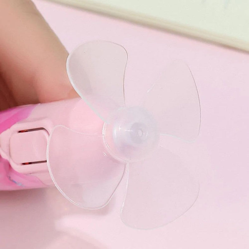 2-in-1 Electric Eraser & Mini Fan
