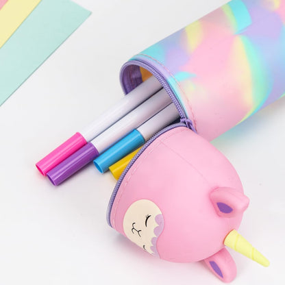 Unicorn Silicone Stationery Pouch
