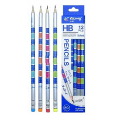 Wooden Graphite Pencil HB with Eraser