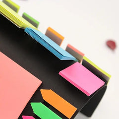 Sticky Notes Set (210 Sheets, 4 Sizes)