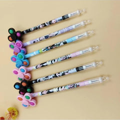 Spinner Top Gel Pen Set (12-Pack)