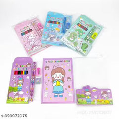 6-in-1 Kids Stationery Set