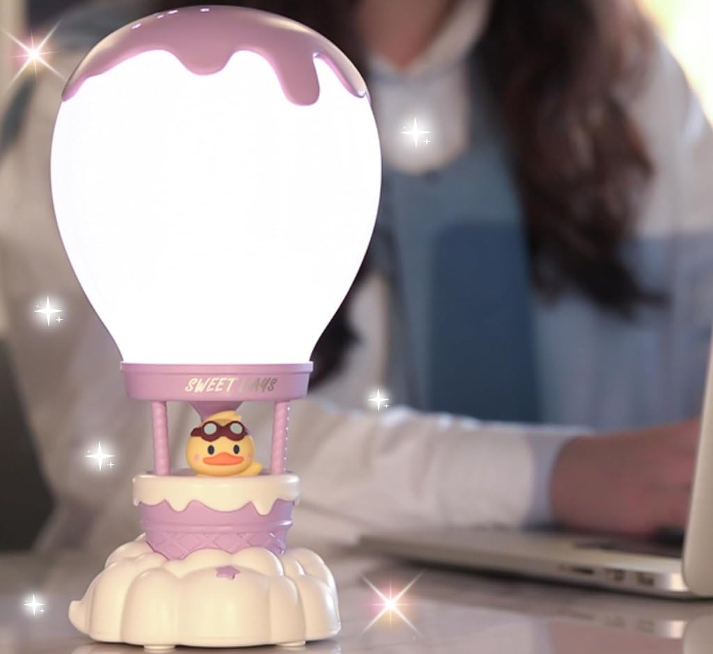 Train Led Table Lamp with Sharpener