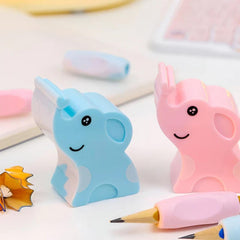 Elephant Sharpener With Silicon Grip