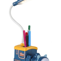 LED Train Desk Lamp with Pen Stand