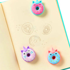 Cute Donut Shaped Erasers