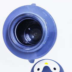 Kids Car-Shaped Water Bottle with Wheels & Strap