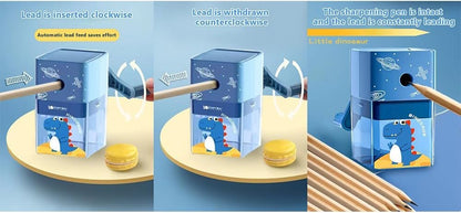 Dino Rotary Pencil Sharpener