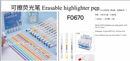 Pastel Highlighter Set – 6 Pack